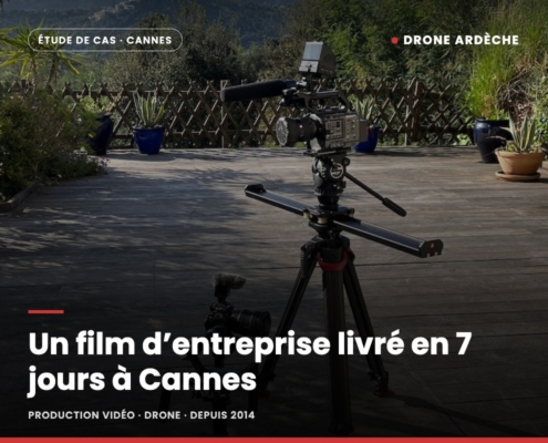 Miniature : Un film d’entreprise livré en 7 jours à Cannes