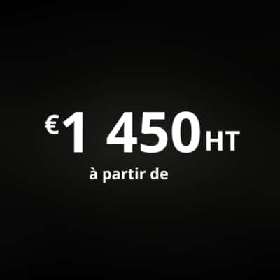 prix vidéo évèmentielle à valence à partir de 1450 euros ht