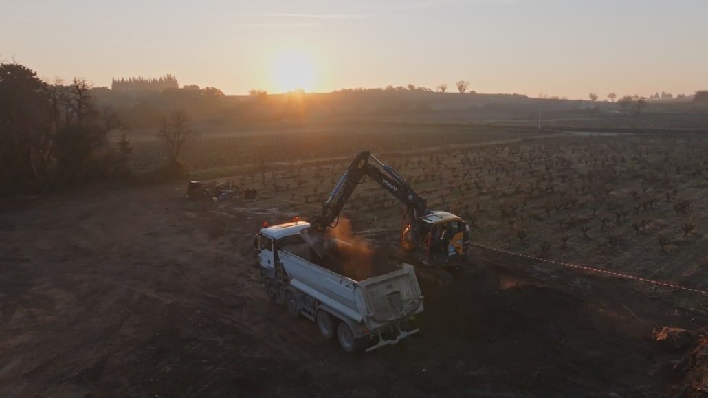suivi de chantier vidéo gard